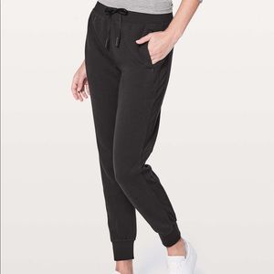 Lululemon black get going jogger sweatpants